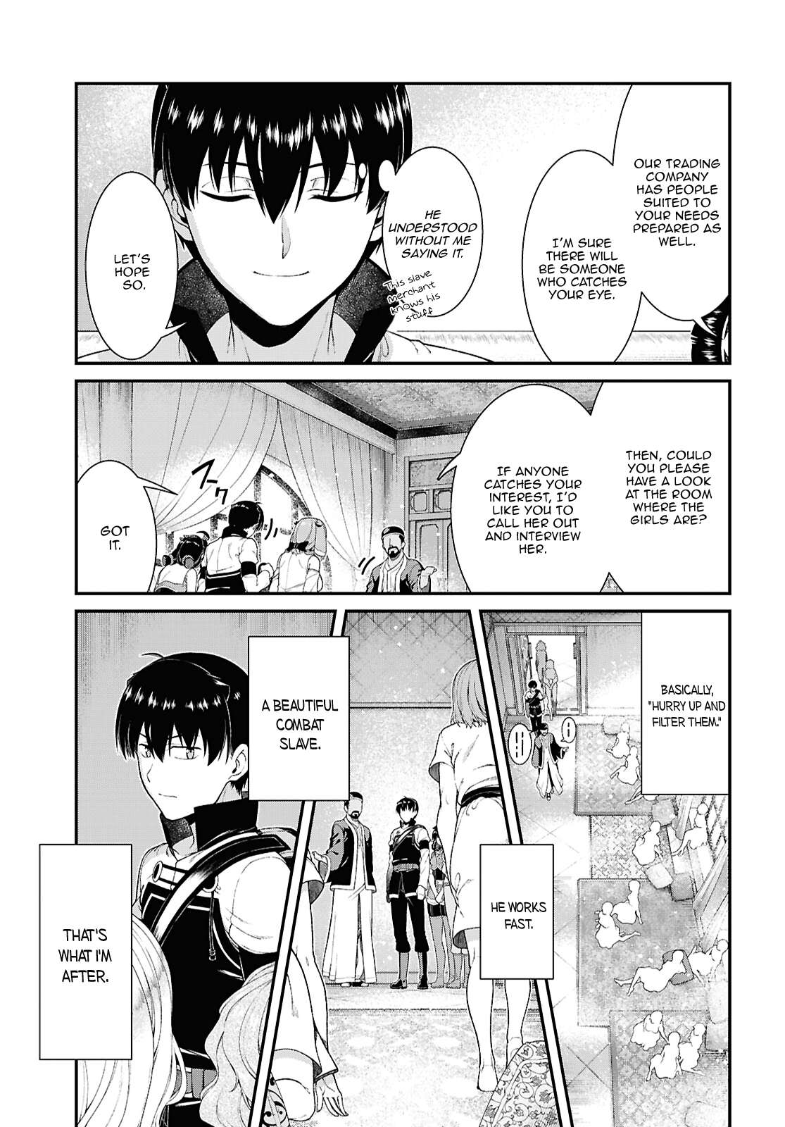 Isekai Meikyuu De Harem Wo chapter 101 page 13