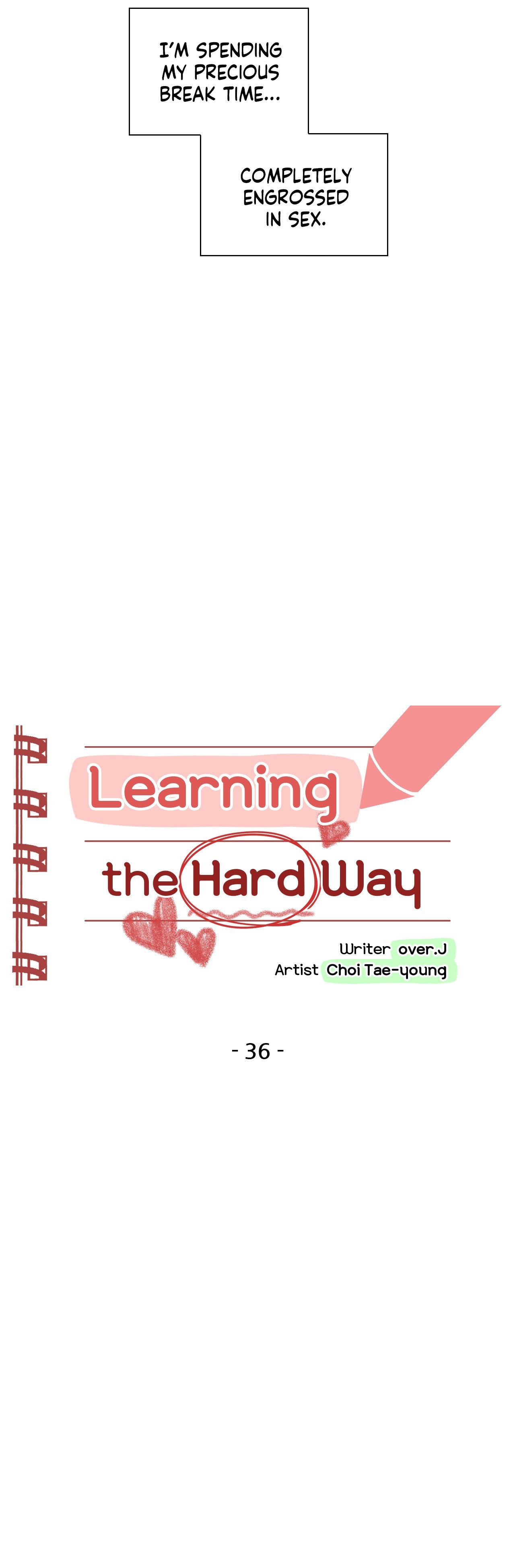 Learning The Hard Way chapter 36 page 9