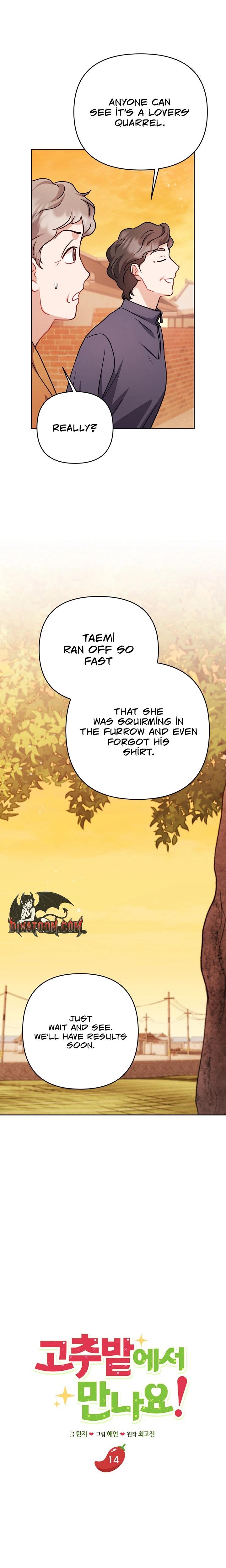 Let's Meet In The Chili Pepper Field chapter 14 page 13