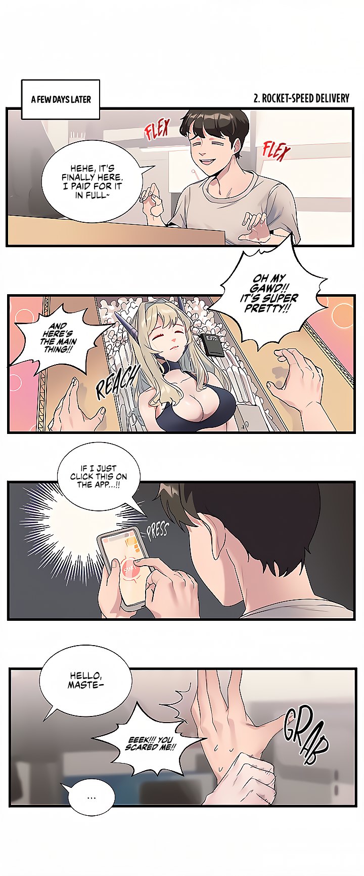 Master Please Charge Me chapter 1 page 3