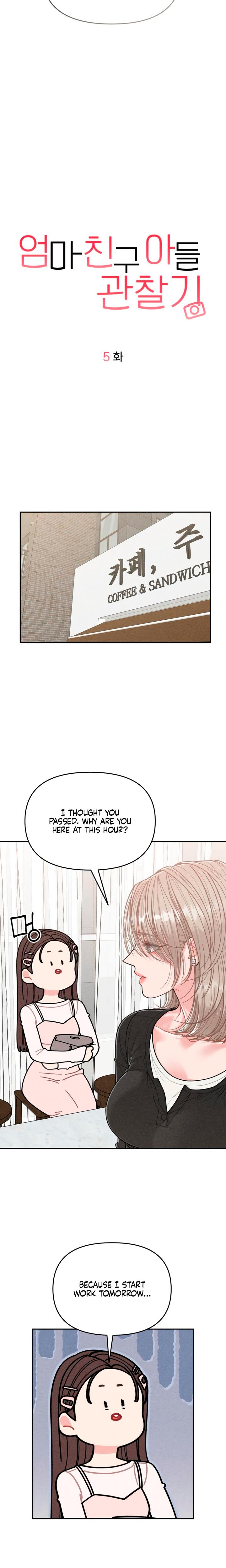 Observing My Mother's Friend's Son chapter 5 page 9