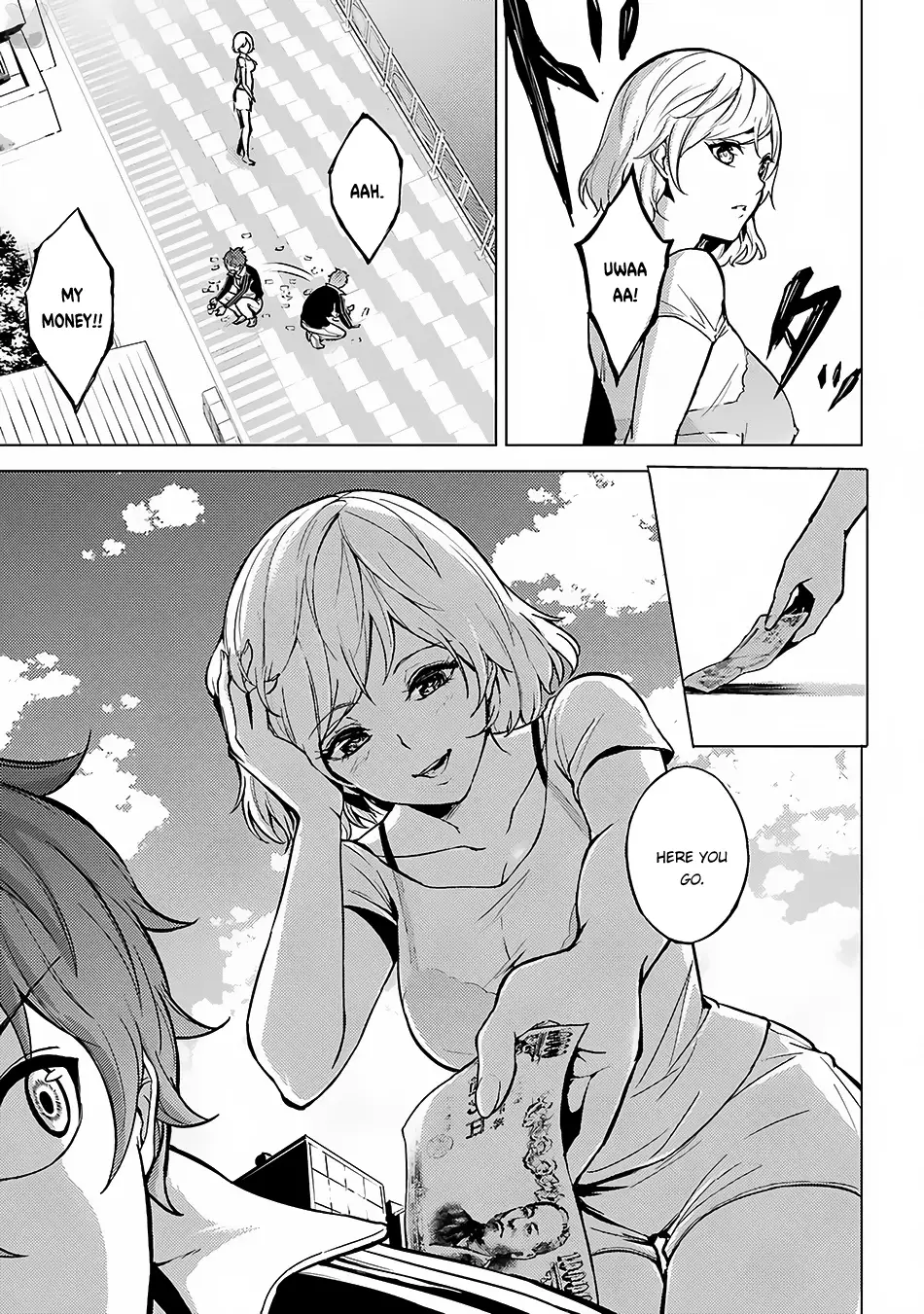 Ore No Genjitsu Wa Renai Game Ka To Omottara Inochigake No Game Datta chapter 2 page 32