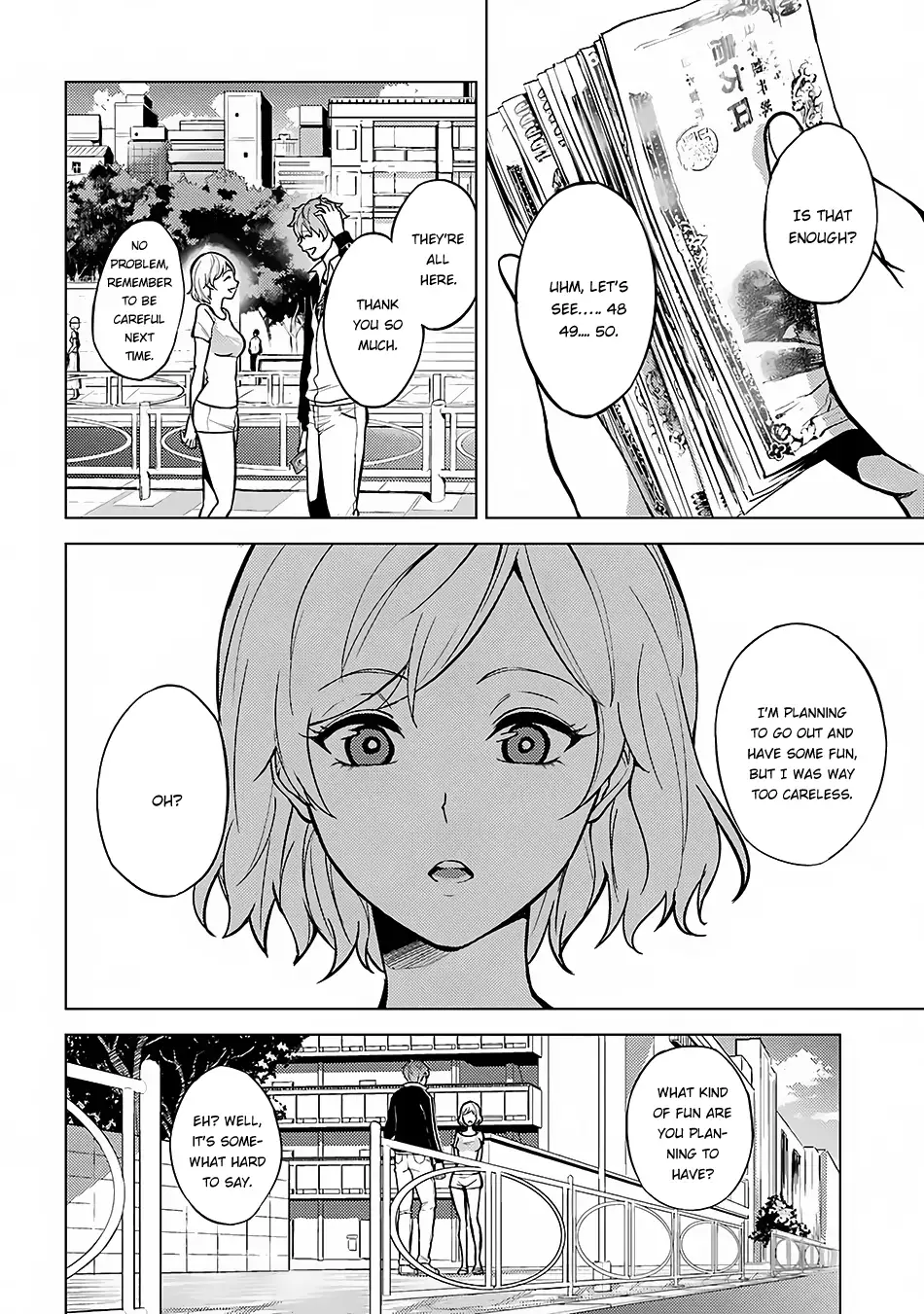 Ore No Genjitsu Wa Renai Game Ka To Omottara Inochigake No Game Datta chapter 2 page 33