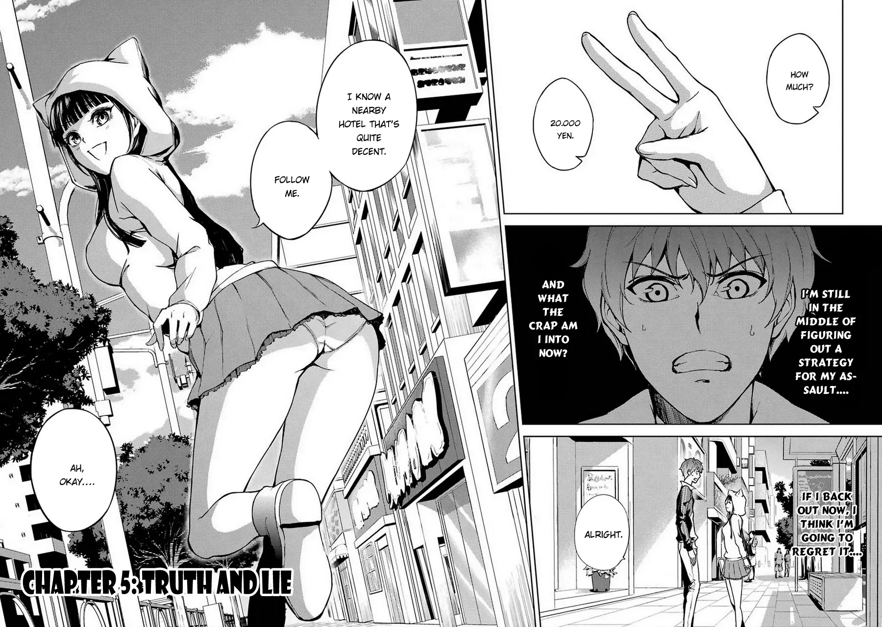 Ore No Genjitsu Wa Renai Game Ka To Omottara Inochigake No Game Datta chapter 5 page 5
