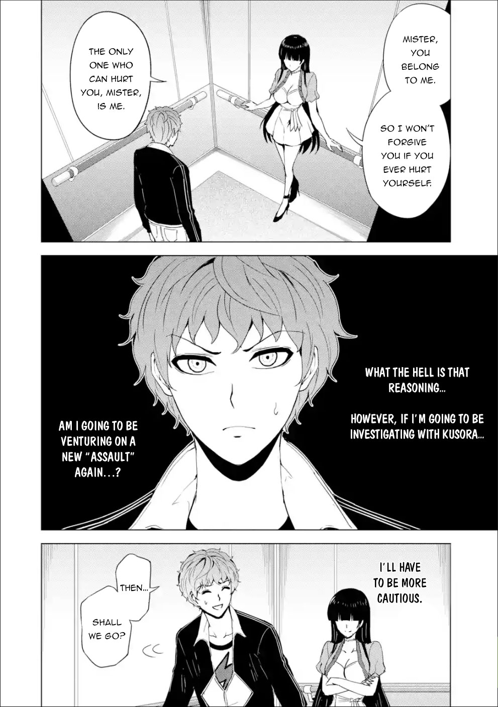 Ore No Genjitsu Wa Renai Game Ka To Omottara Inochigake No Game Datta chapter 33 page 3