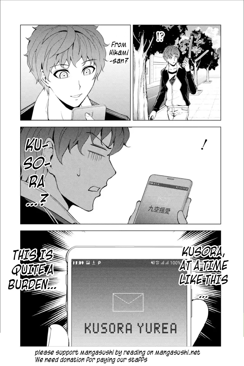 Ore No Genjitsu Wa Renai Game Ka To Omottara Inochigake No Game Datta chapter 37 page 47