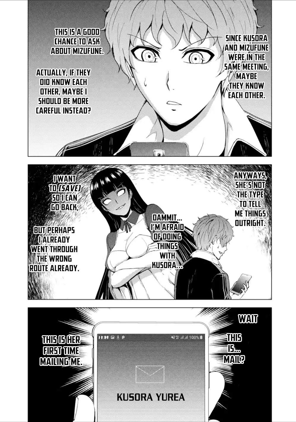 Ore No Genjitsu Wa Renai Game Ka To Omottara Inochigake No Game Datta chapter 38 page 4