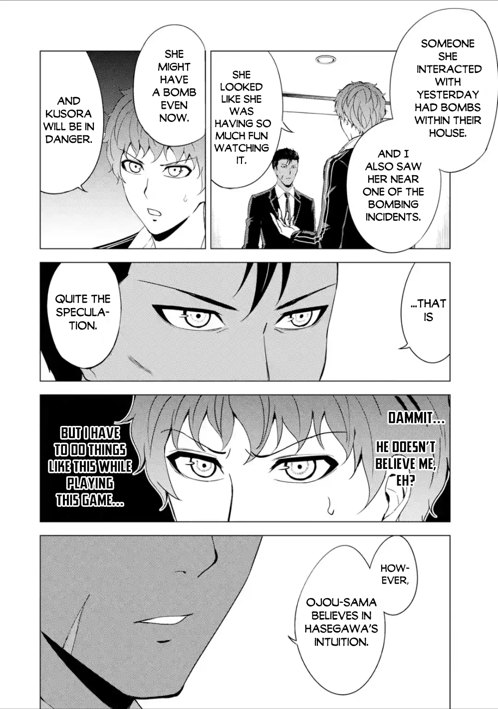 Ore No Genjitsu Wa Renai Game Ka To Omottara Inochigake No Game Datta chapter 38 page 19