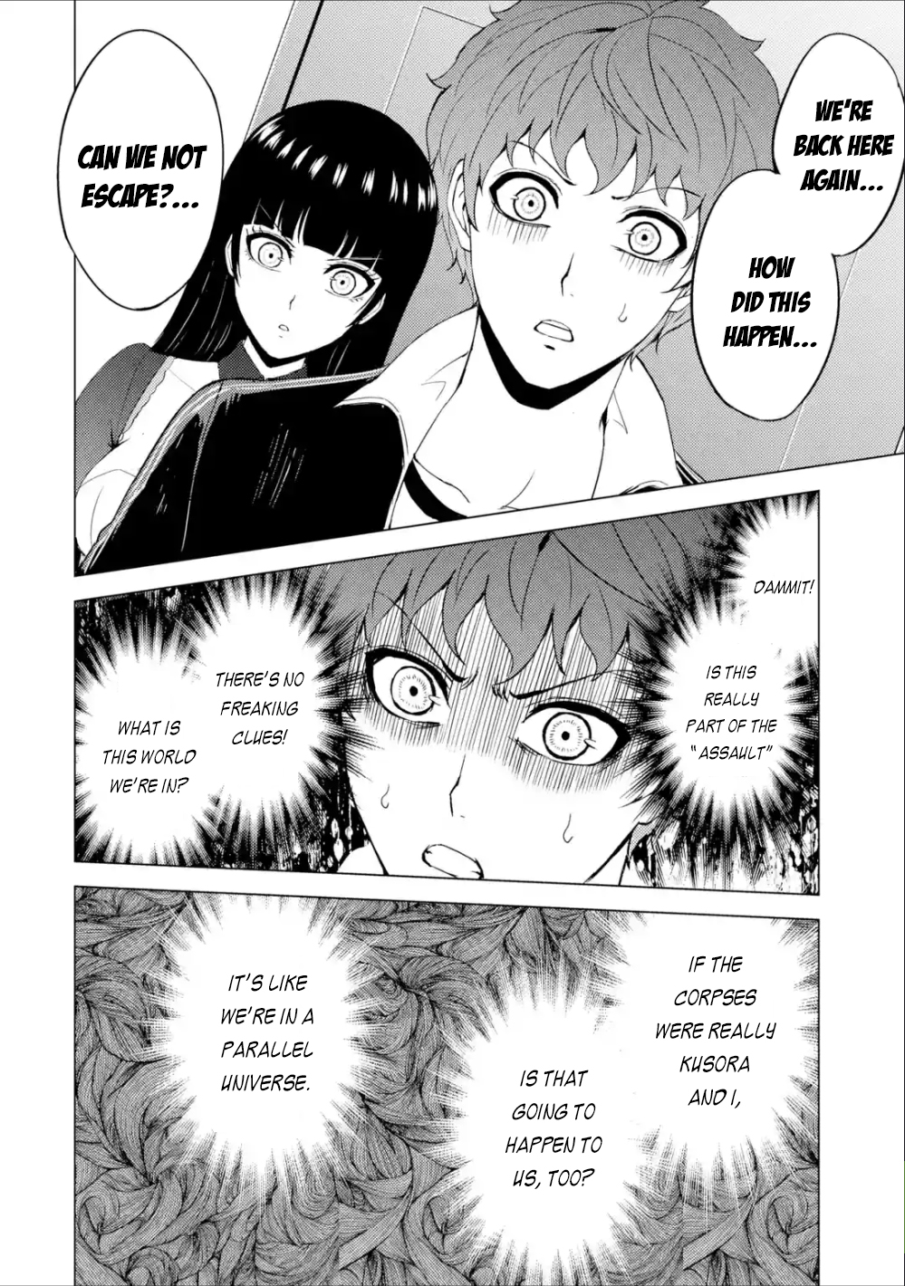 Ore No Genjitsu Wa Renai Game Ka To Omottara Inochigake No Game Datta chapter 40 page 36