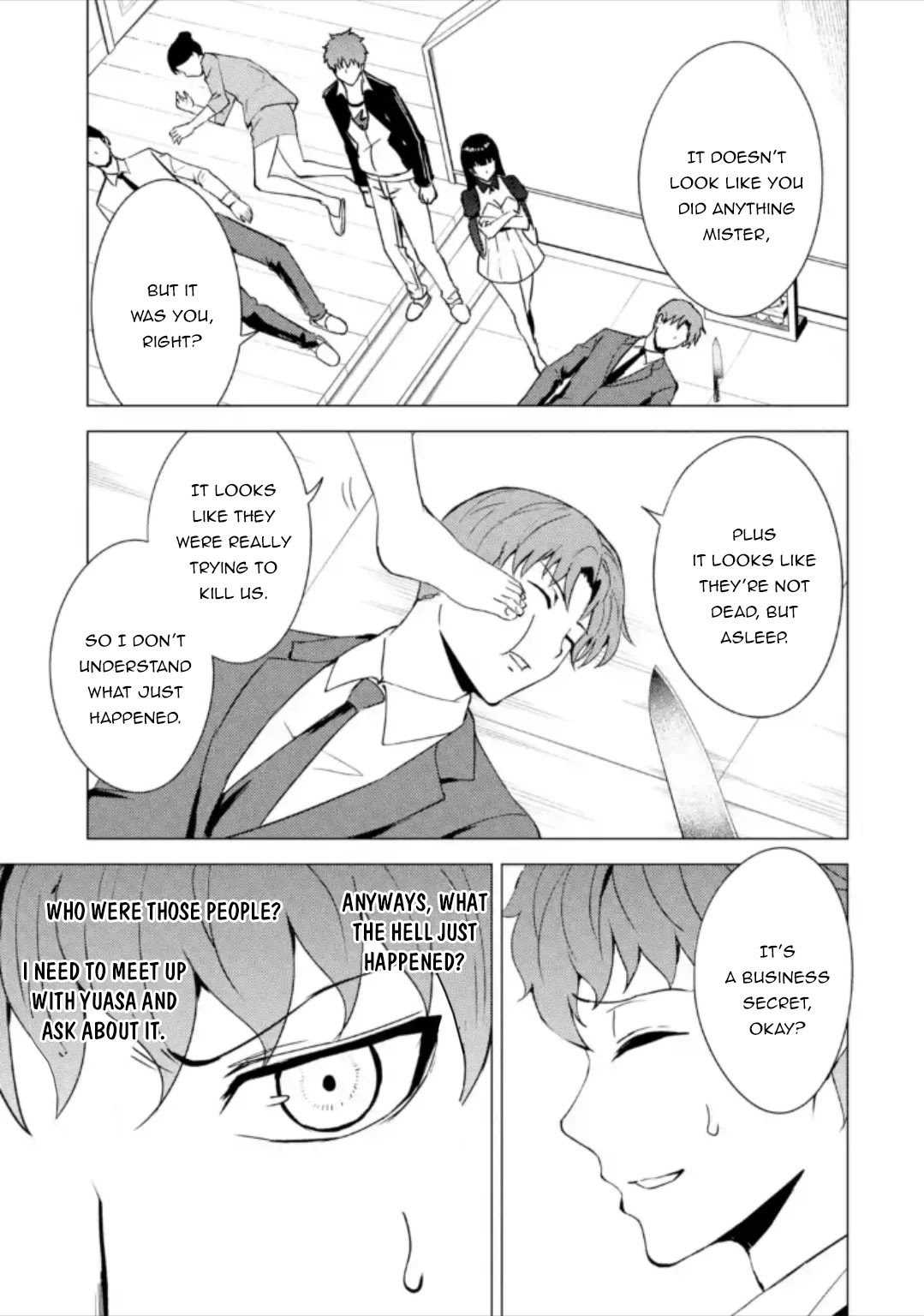 Ore No Genjitsu Wa Renai Game Ka To Omottara Inochigake No Game Datta chapter 47 page 21