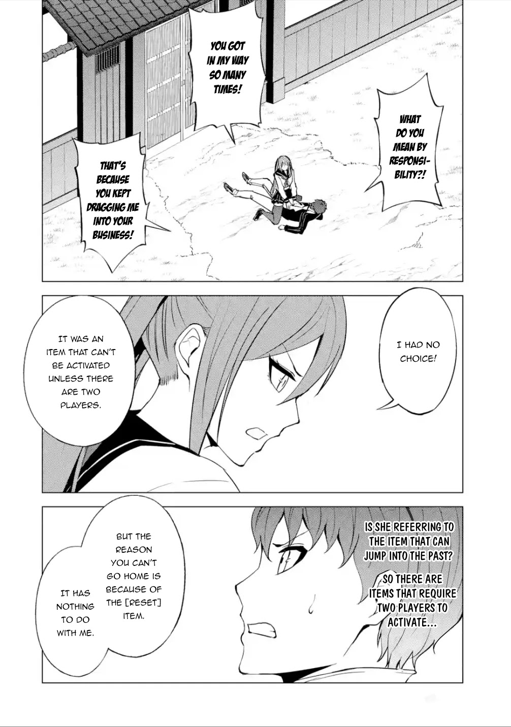 Ore No Genjitsu Wa Renai Game Ka To Omottara Inochigake No Game Datta chapter 55 page 5