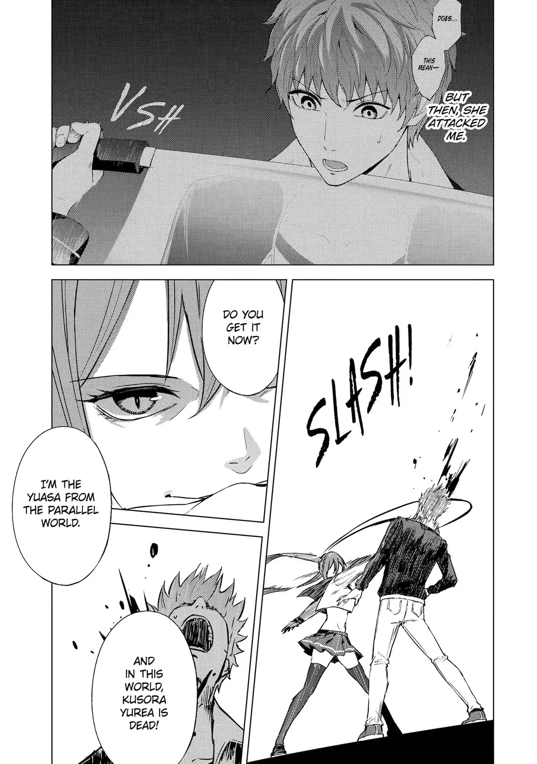 Ore No Genjitsu Wa Renai Game Ka To Omottara Inochigake No Game Datta chapter 81 page 3