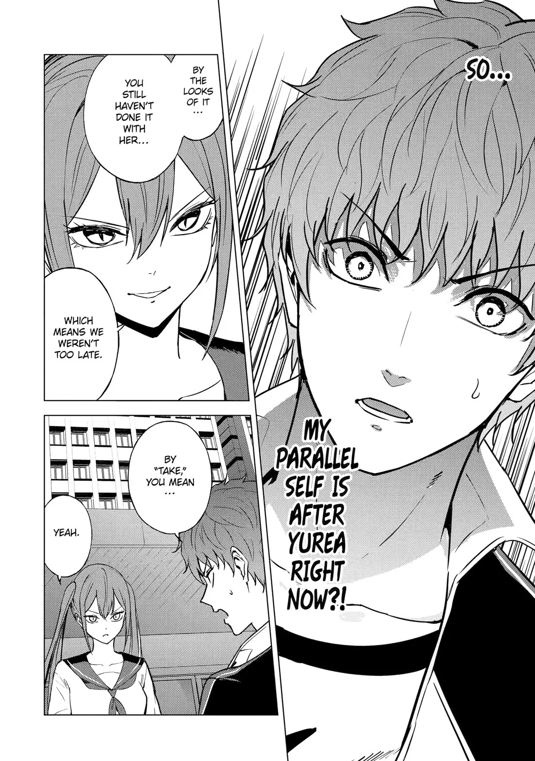 Ore No Genjitsu Wa Renai Game Ka To Omottara Inochigake No Game Datta chapter 81 page 8