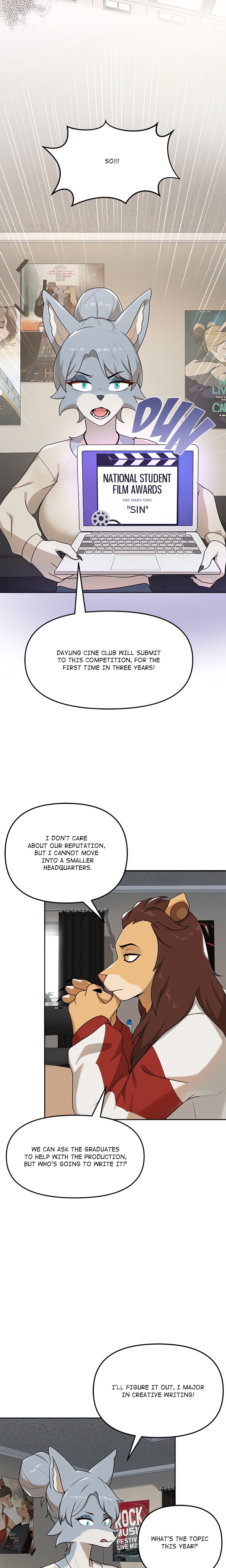 Paws On Campus chapter 1 page 8