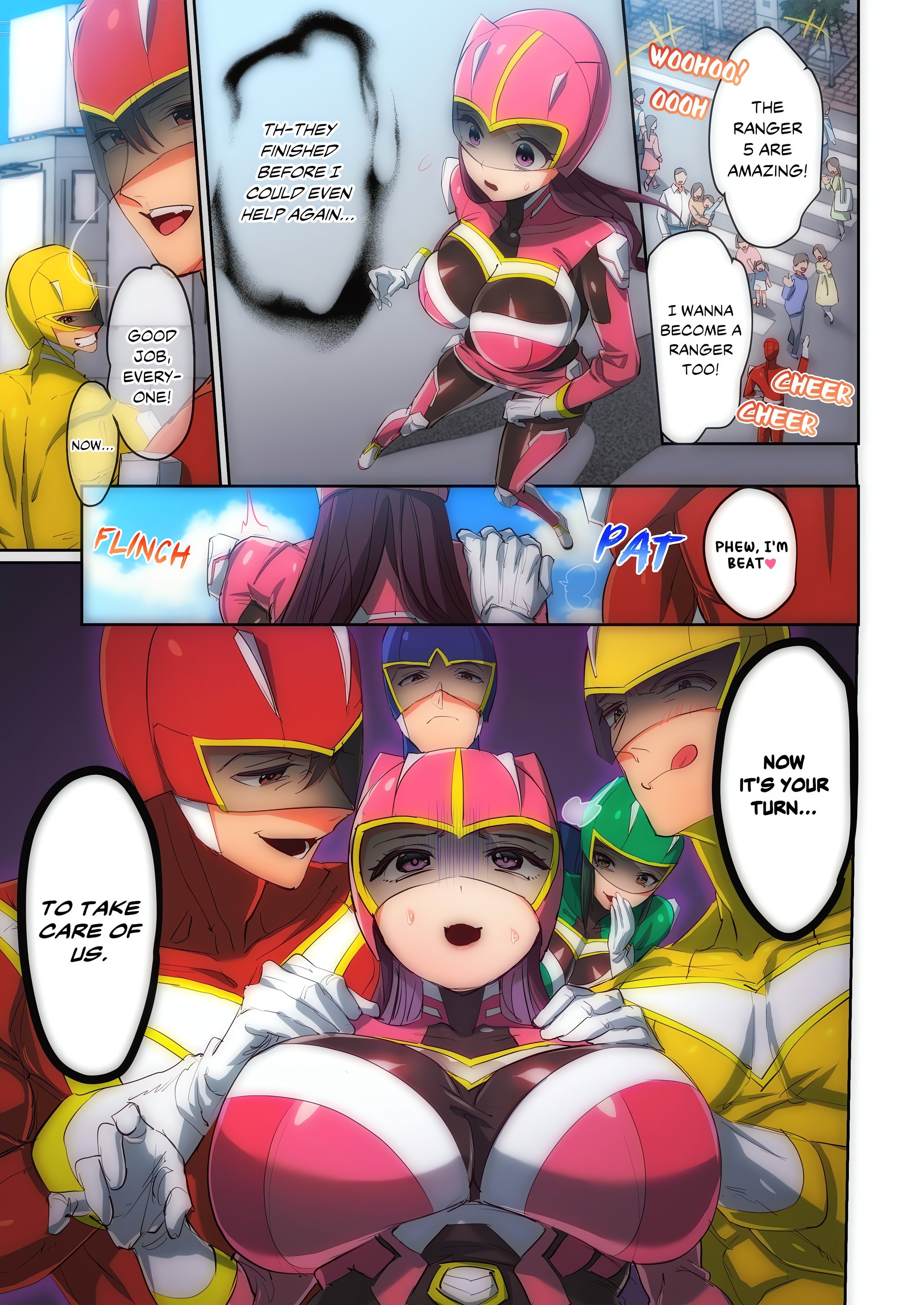 Pitiful Ranger Pink I M Such A Disgrace But It Feels So Good (Uncensored) chapter 1 page 3