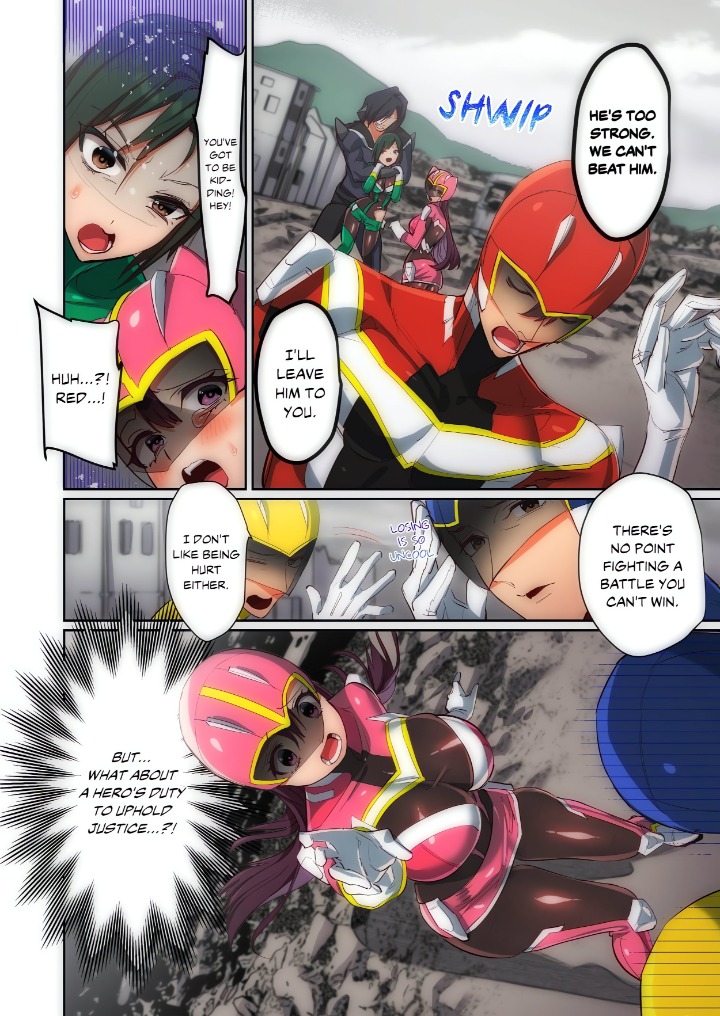 Pitiful Ranger Pink I M Such A Disgrace But It Feels So Good (Uncensored) chapter 2 page 6