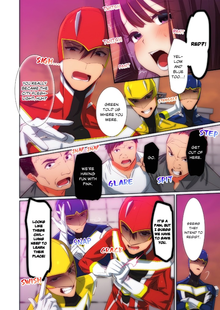 Pitiful Ranger Pink I M Such A Disgrace But It Feels So Good (Uncensored) chapter 9 page 8
