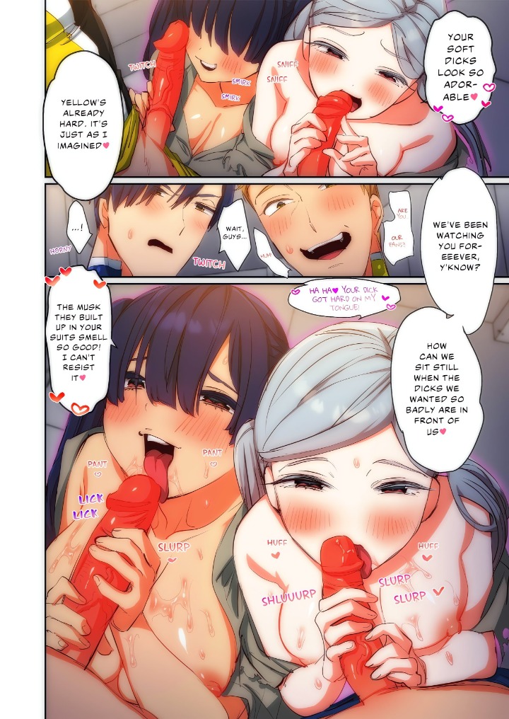 Pitiful Ranger Pink I M Such A Disgrace But It Feels So Good (Uncensored) chapter 11 page 8