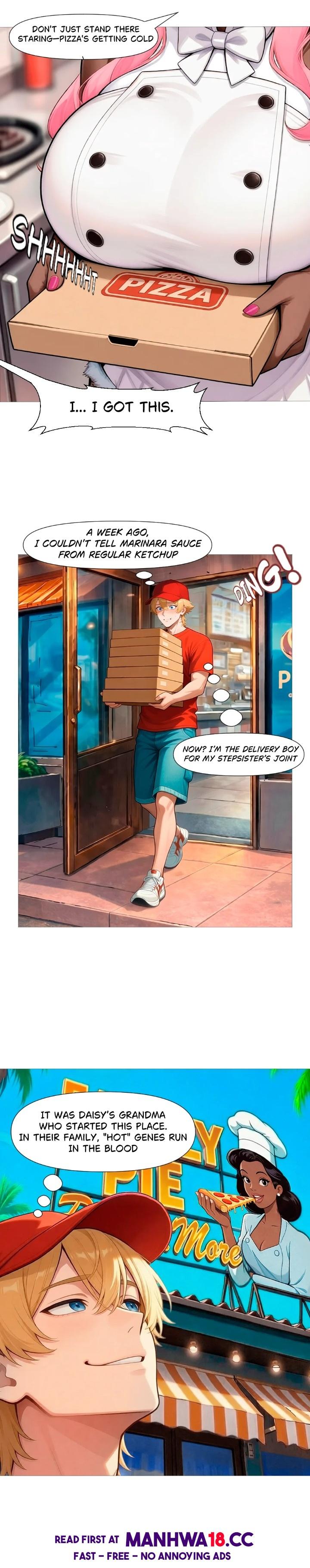 Pizza Boy Vs Milfs chapter 1 page 3