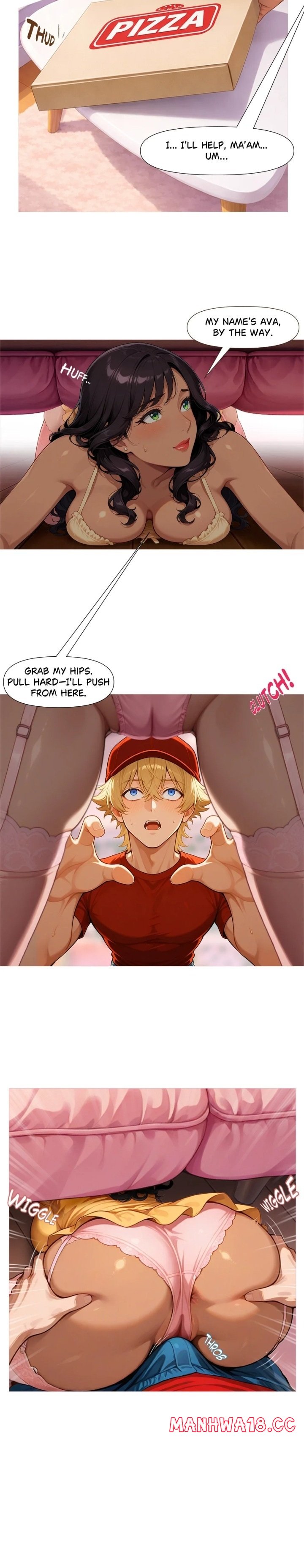 Pizza Boy Vs Milfs chapter 1 page 9