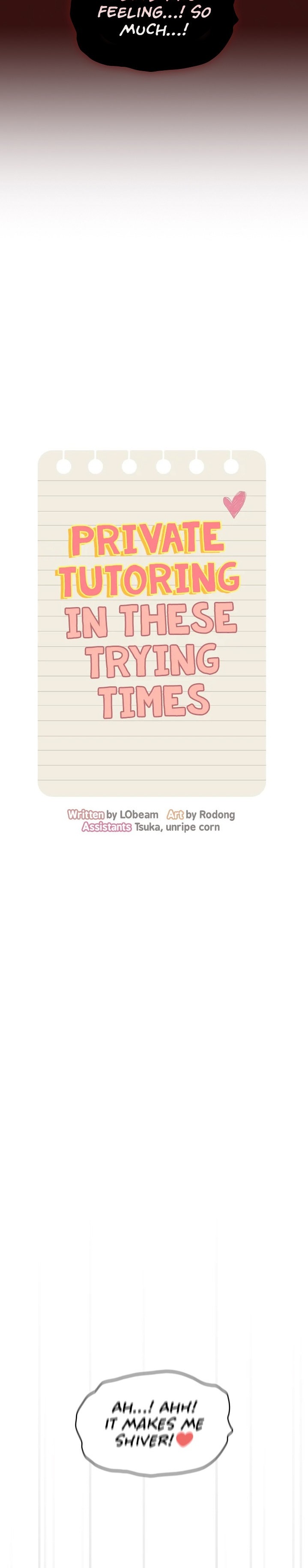 Private Tutoring In These Trying Times chapter 78 page 8