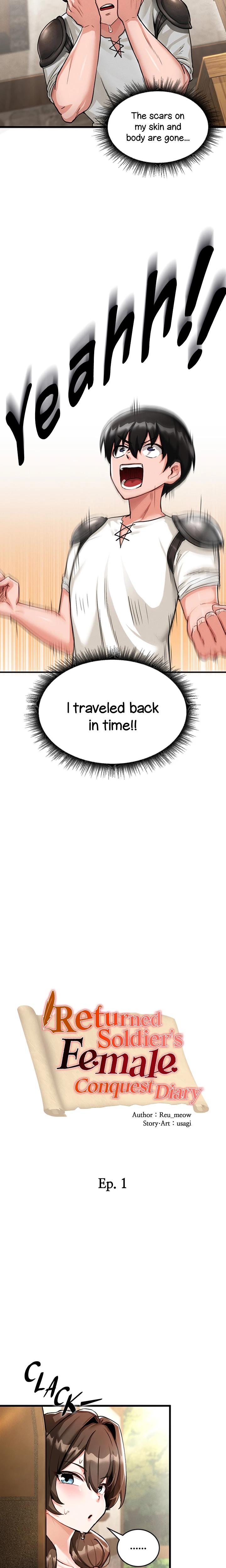 Returned Soldier's Female Conquest Diary chapter 1 page 16