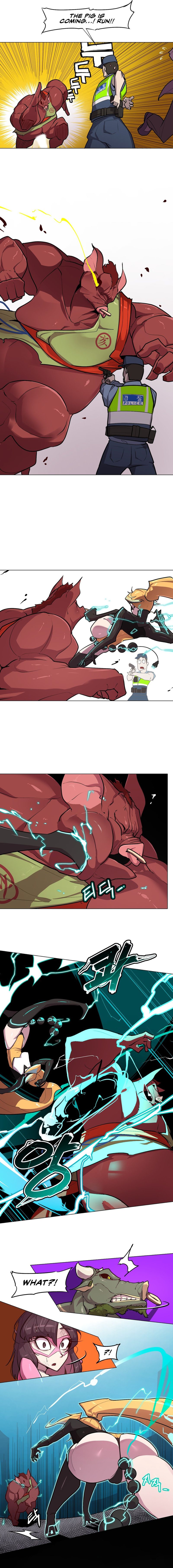 Secret Orgasm Hero chapter 4 page 8