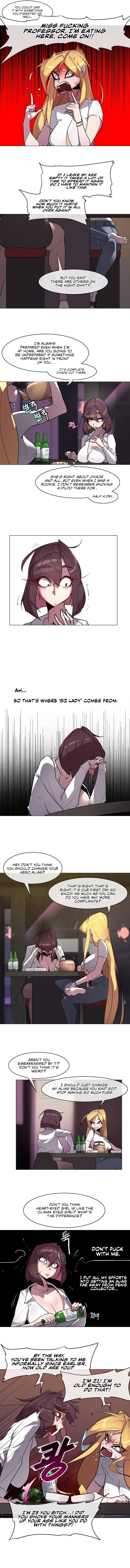 Secret Orgasm Hero chapter 5 page 8