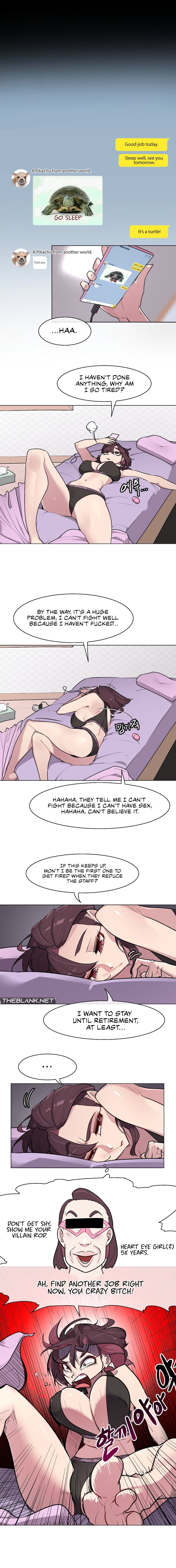 Secret Orgasm Hero chapter 7 page 8