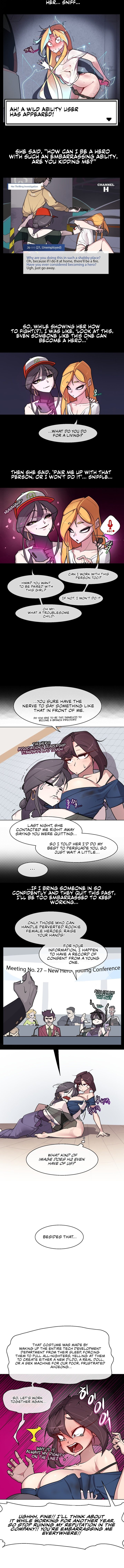 Secret Orgasm Hero chapter 8 page 3
