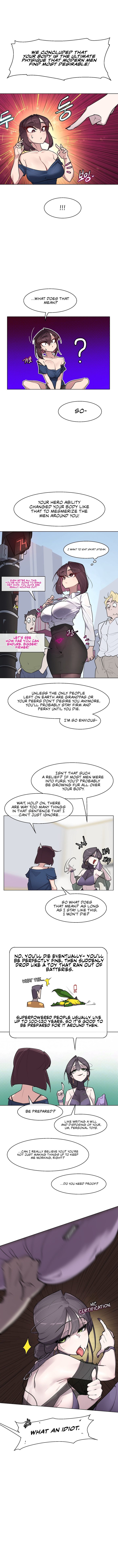 Secret Orgasm Hero chapter 8 page 5