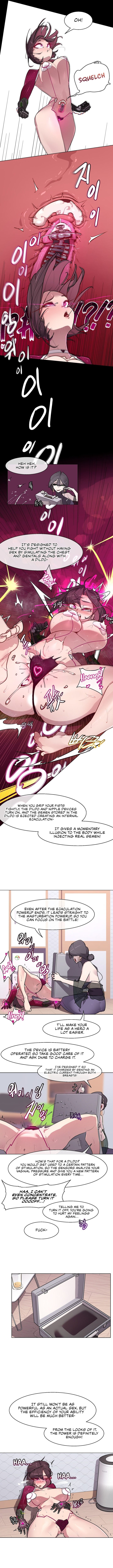 Secret Orgasm Hero chapter 8 page 8