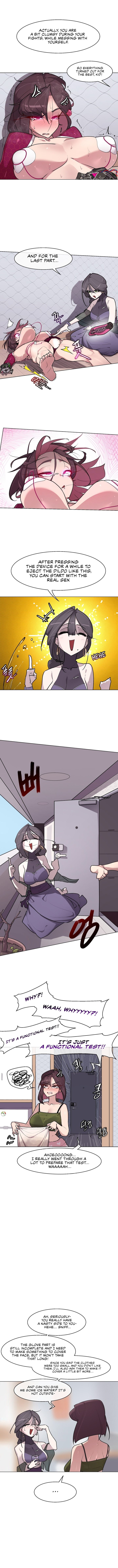 Secret Orgasm Hero chapter 8 page 9