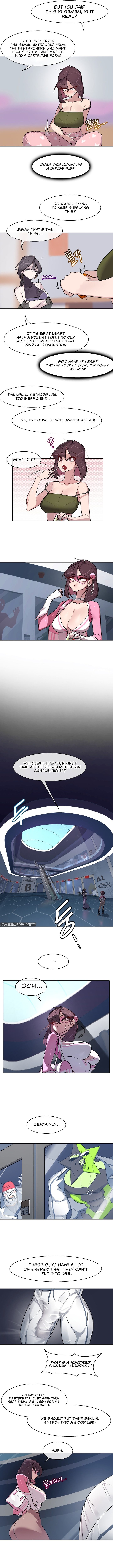 Secret Orgasm Hero chapter 8 page 10