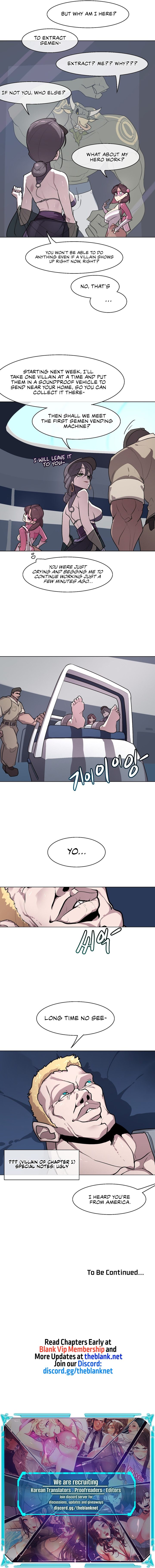 Secret Orgasm Hero chapter 8 page 11