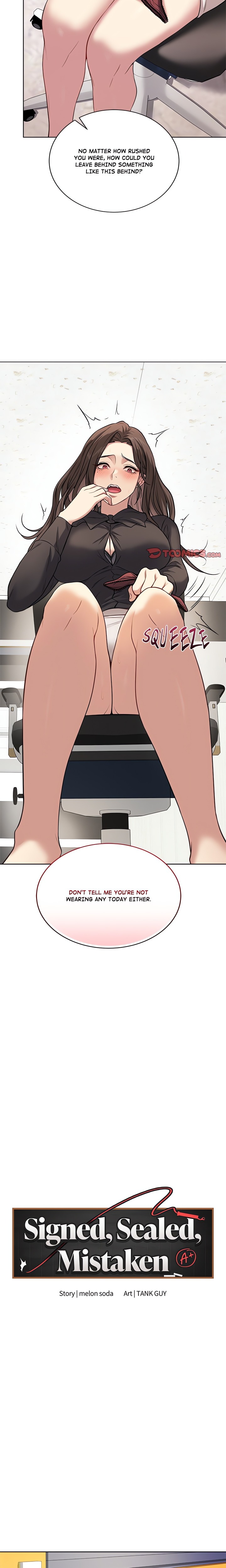 Signed Sealed Mistaken (Uncensored) chapter 4 page 10