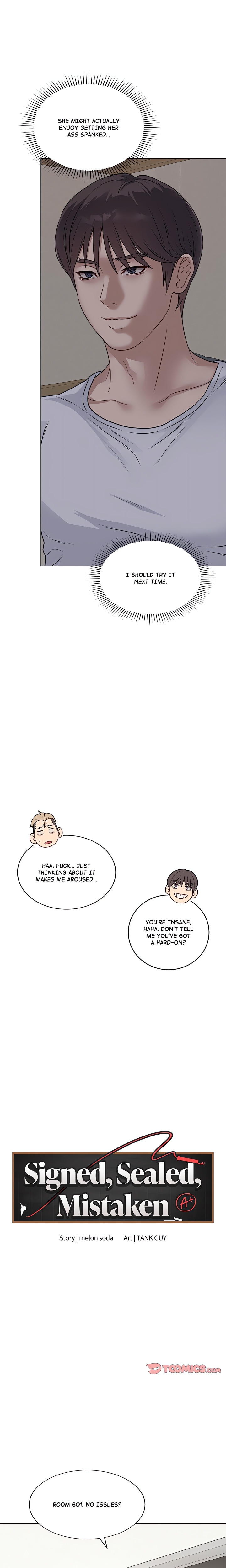 Signed Sealed Mistaken (Uncensored) chapter 8 page 5