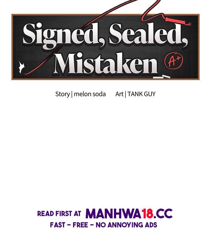 Signed Sealed Mistaken (Uncensored) chapter 34 page 8