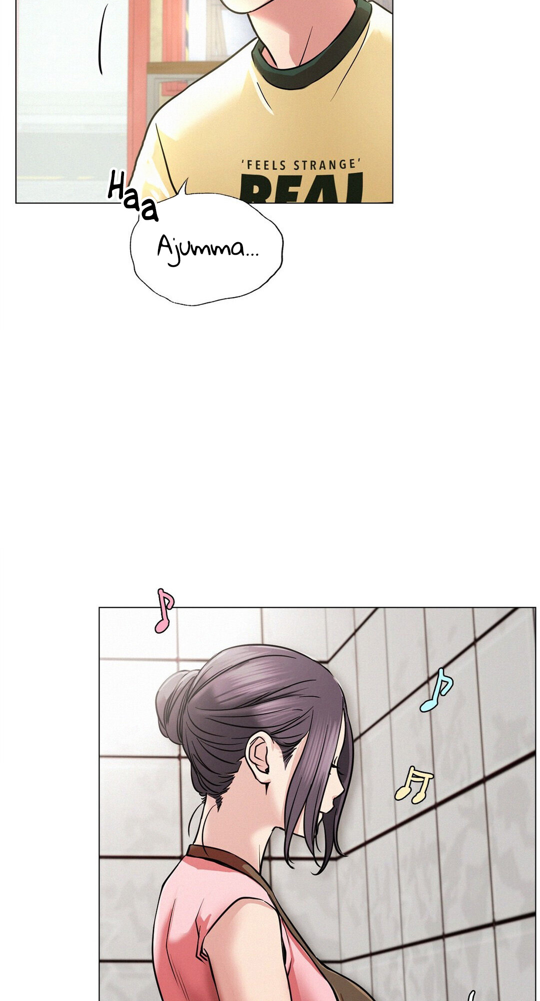 Staying With Ajumma chapter 8 page 76