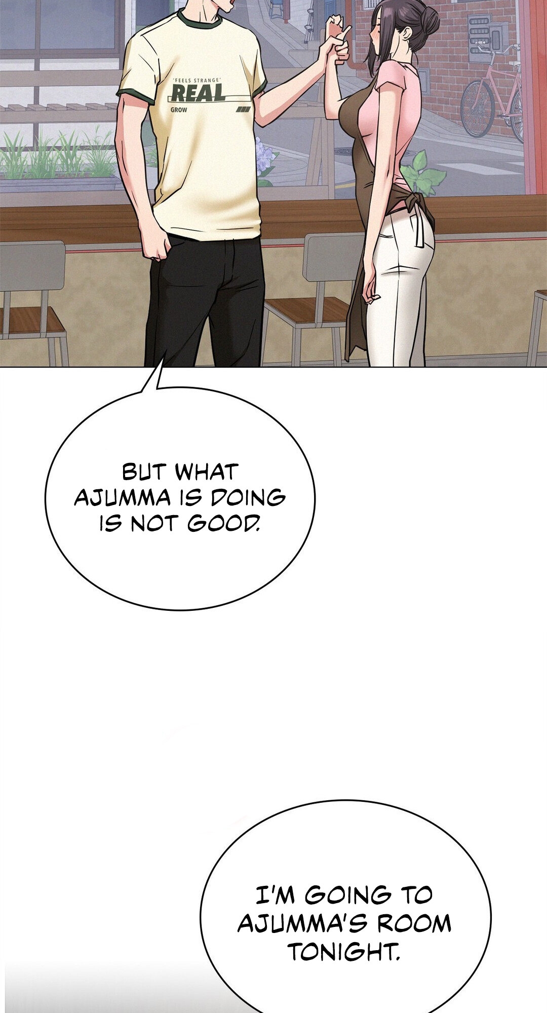 Staying With Ajumma chapter 9 page 56