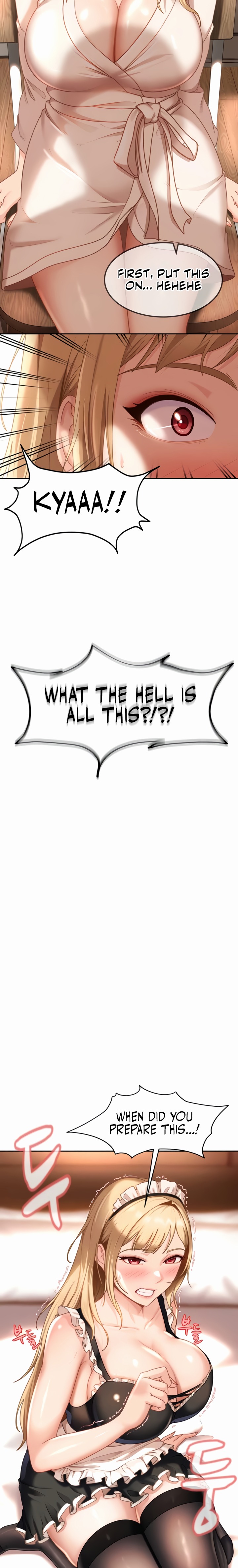 The Female Delinquent Set Her Eyes On Me chapter 22 page 11