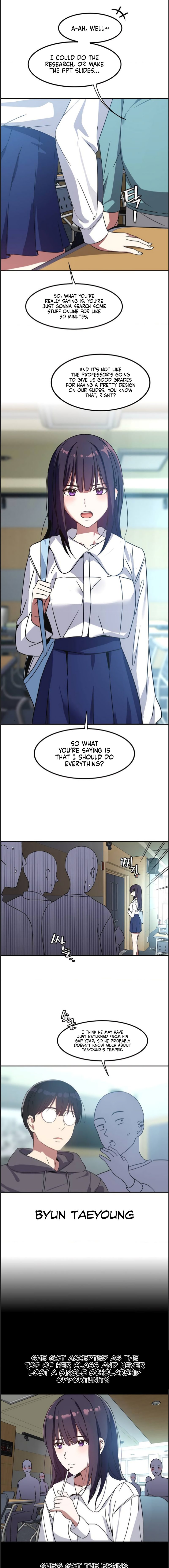 The Iron Wall Beauty Of My Department Is A Masochist chapter 1 page 4