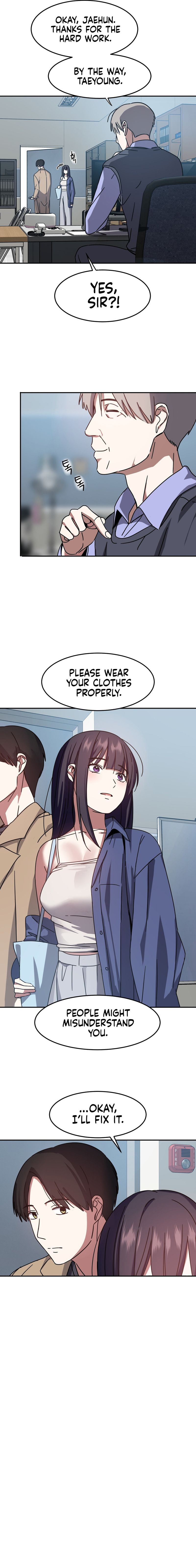 The Iron Wall Beauty Of My Department Is A Masochist chapter 4 page 8