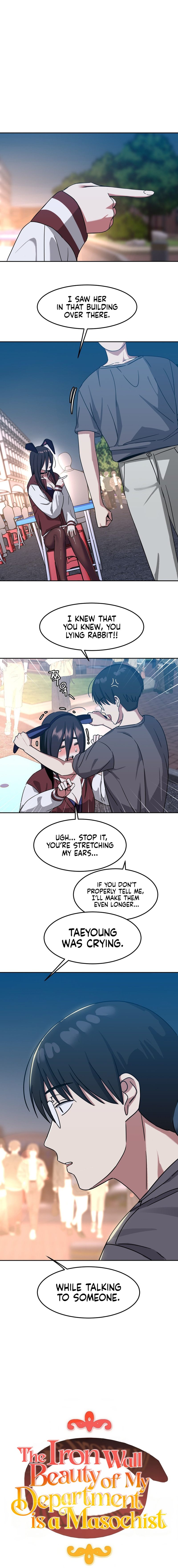 The Iron Wall Beauty Of My Department Is A Masochist chapter 8 page 4
