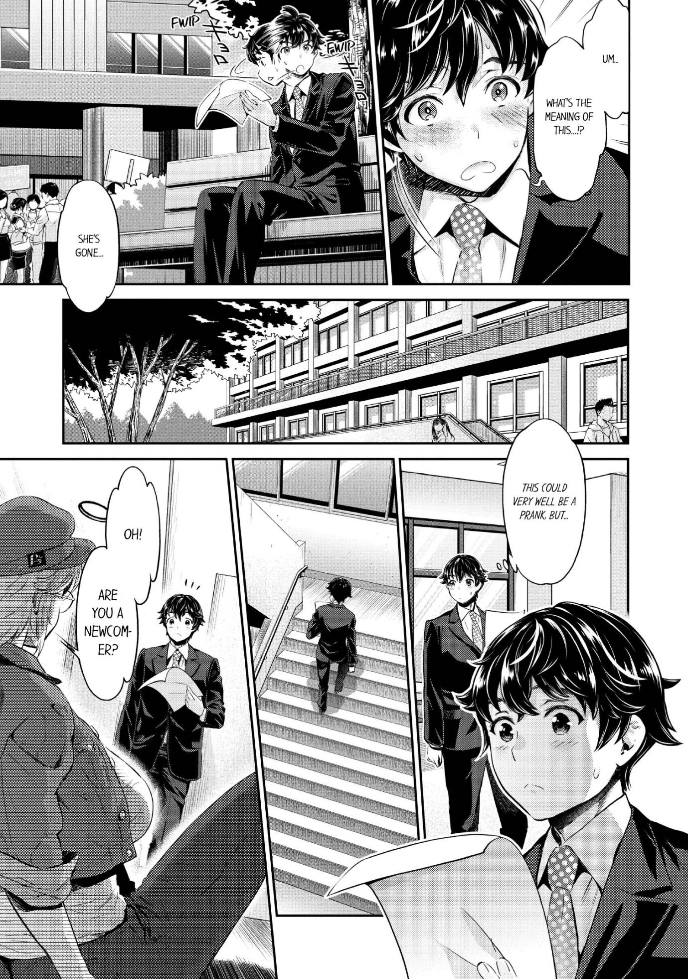 The Life Of Yari Circle With Unusual Bitches chapter 1 page 8