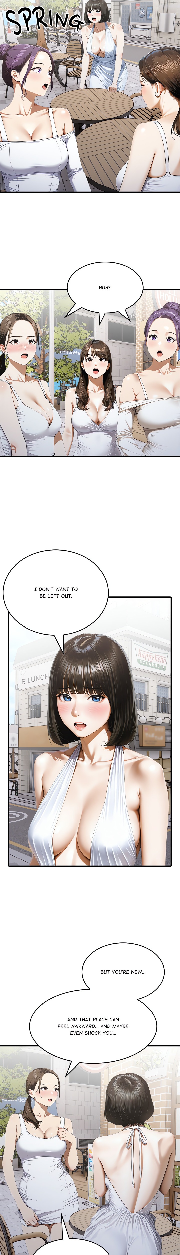 The New Town Wives Secret Club chapter 2 page 15
