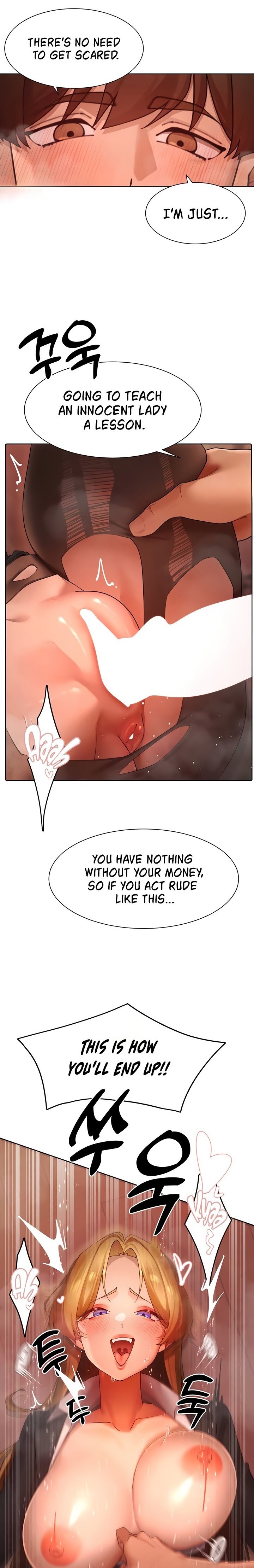 The Protagonist Gets Stronger When He Fucks The Female Hunter chapter 56 page 8