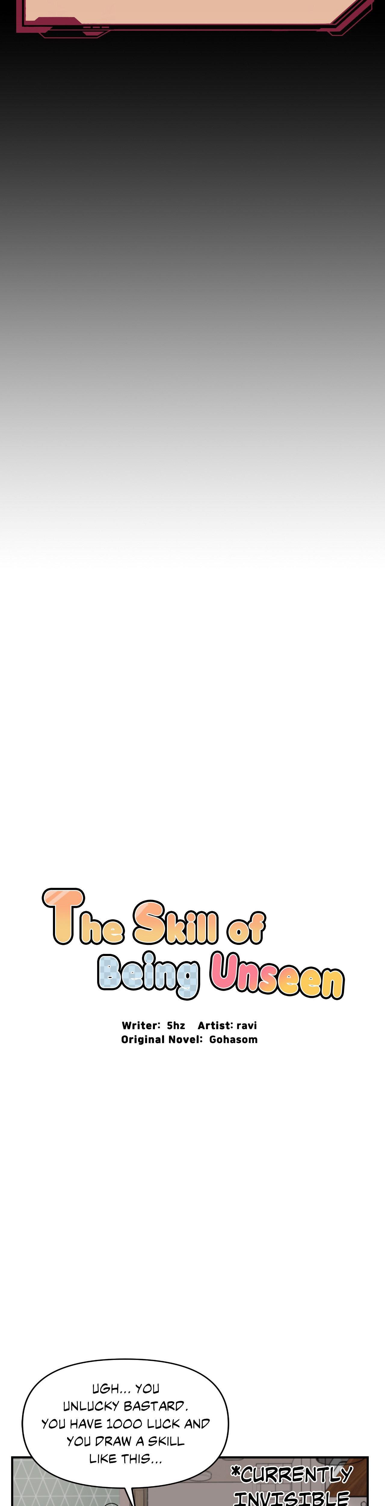 The Skill Of Being Unseen chapter 3 page 19