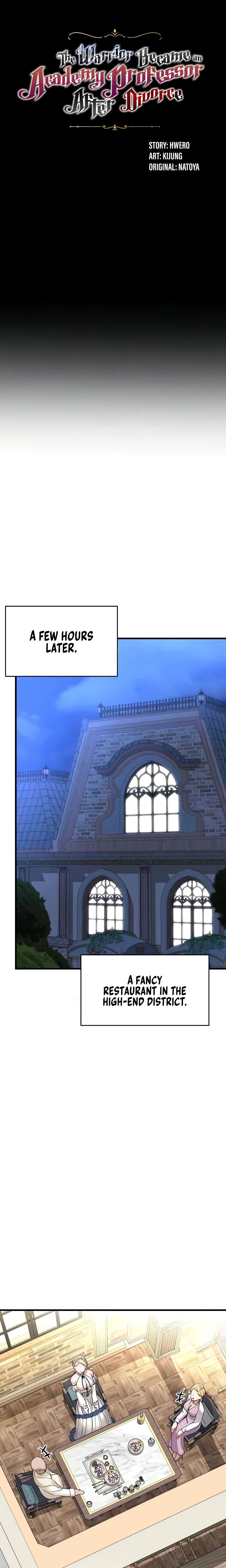The Warrior Became An Academy Professor After Divorce chapter 16 page 3