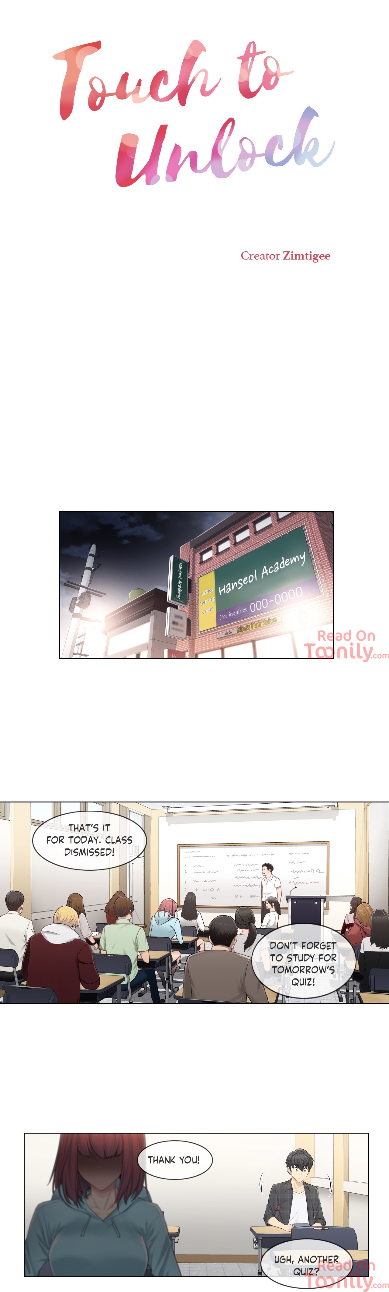 Touch To Unlock chapter 2 page 4